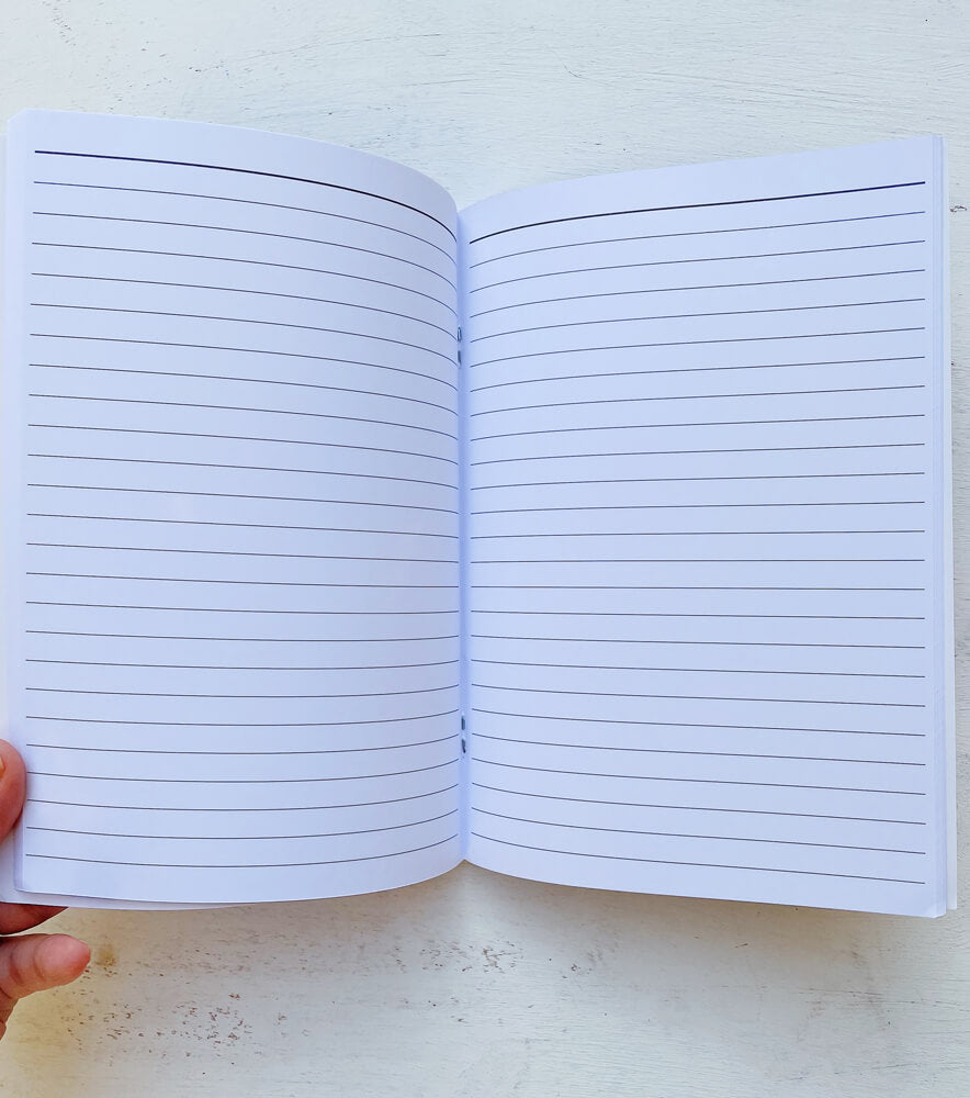 A5 Softcover Notebook Lined Internal Pages
